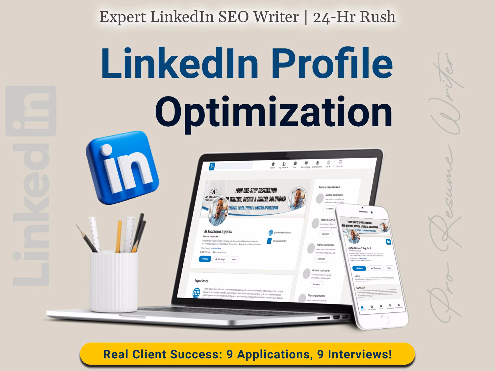 Profile Optimization & Enhancement LinkedIn Profile Building & Writing Services in New York 2026
