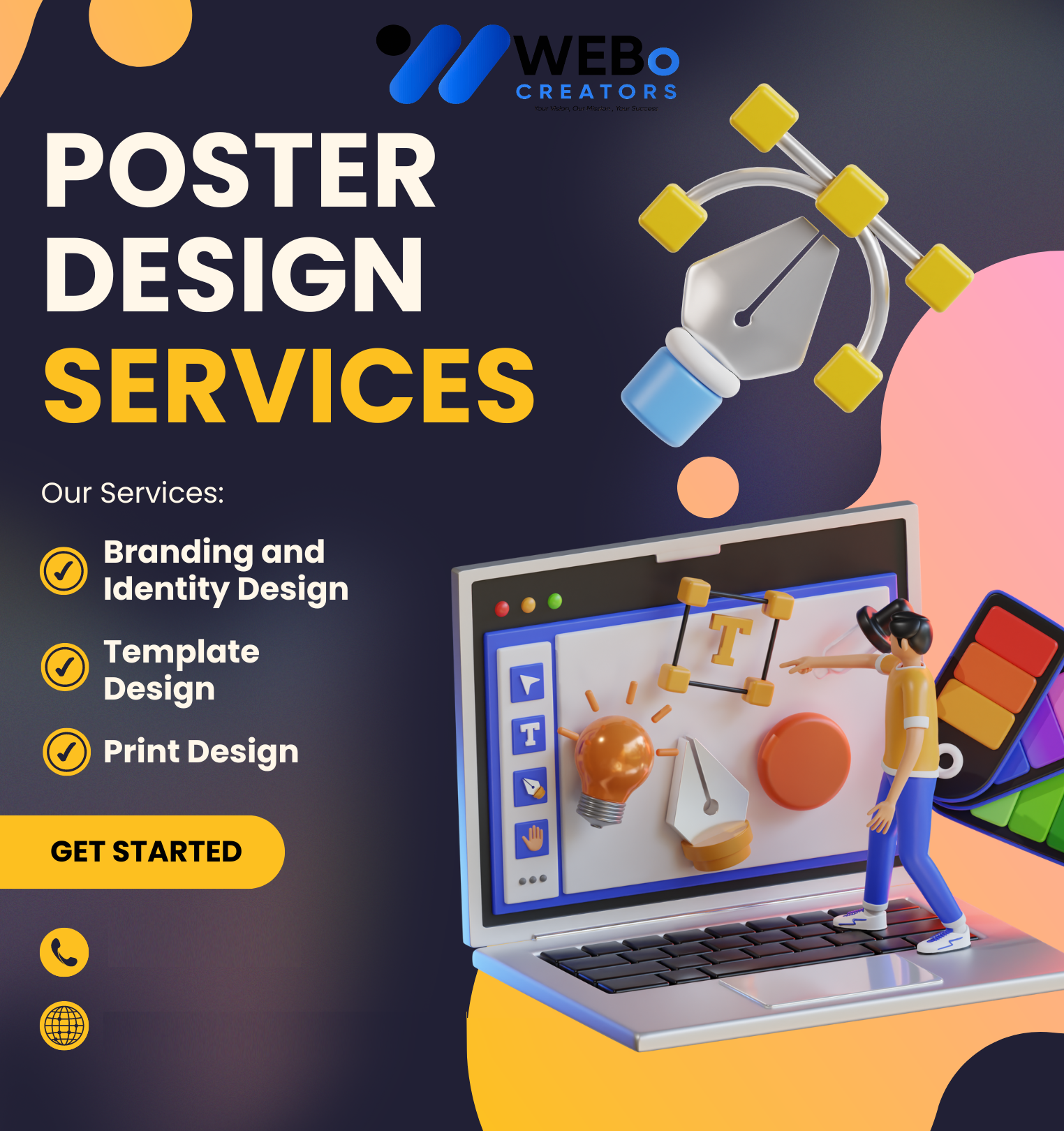 Best Print Design Services in New York Flyers Brochures Posters