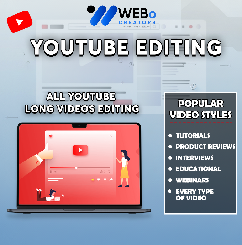YouTube Video Editing Services at Affordable Cost - Hire Experienced YouTube Video Editors in New York